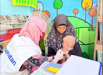 Siaga Imunisasi Kepada Lebih dari 1.000 Anak, Wujudkan Generasi Emas Anak Indonesia