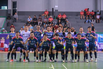 Tim Futsal Lampung Lolos ke Delapan Besar, Usai Taklukkan ATR BPN 2–1 di Pornas Korpri XVII