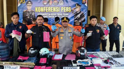 Sepekan Oprasi Premanisme Polres Serang Amankan 9 Pelaku Kejahatan