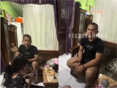 Viral Brimob Dilabrak Istri Sah Saat Selingkuh, Kini Langsung Diproses Propam