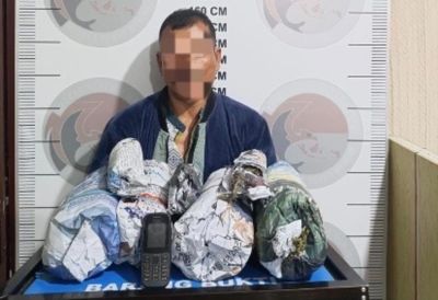 Bawa 2,3 Kg Ganja, Petani Asal Aceh Utara Diciduk Polisi di Bener Meriah