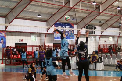 Tim Voli Putri Lampung Lolos ke Perempat Final Usai Tumbangkan Bangka Belitung