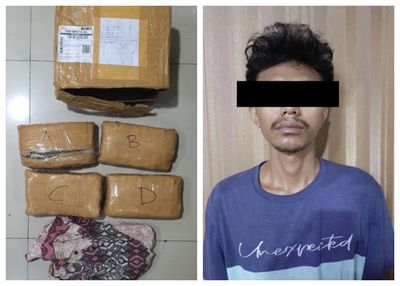 Pria di Bekasi Diciduk Polda Metro Usai Diduga Transaksi Ganja 4,1 Kg Via Medsos