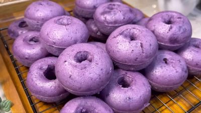 Resep Brudel Cake Kukus Ubi Ungu yang Lembut dan Enak Banget