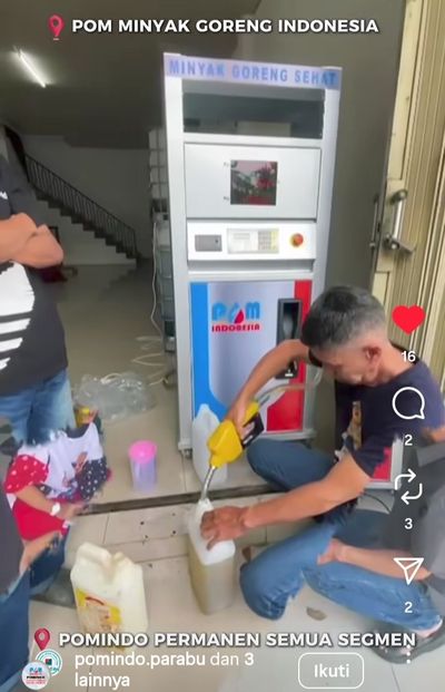 Bikin Terobosan Dirikan Pom Minyak Goreng, Yaya Sumantri Menjangkau 175 Kabupaten Kota