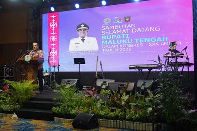 Bupati Maluku Tengah Apresiasi Terselenggaranya Kongres ke-XXX AMGPM