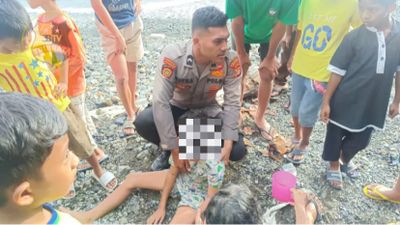 Aksi Heroik! Polisi di Aceh Selatan Selamatkan Anak Tenggelam di Depan Mako