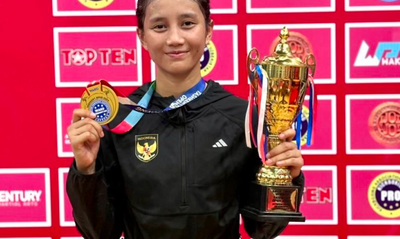 Polwan Sumut Harumkan Indonesia, Raih Emas di Piala Dunia Kickboxing Uzbekistan