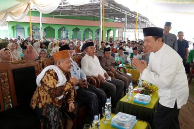 Pemprov Lampung Dorong Penguatan Spiritual Keagamaan dan Moral Masyarakat Lewa Haul Syaikh Abdul Qodir Al-Jailani