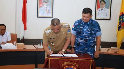 Lanud Anang Busra Terima Hibah Tanah dari Pemkot Tarakan
