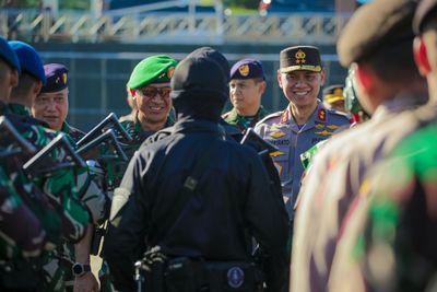 Apel Gelar Pasukan Pengamanan Wapres Gibran di Maluku, Ini Arahan Kapolda