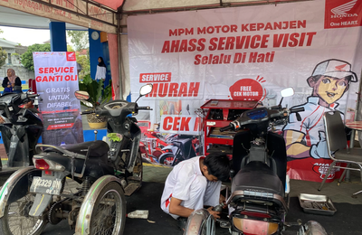 MPM Honda Jatim Beri Layanan Servis & Ganti Oli Gratis untuk Penyandang Disabilitas