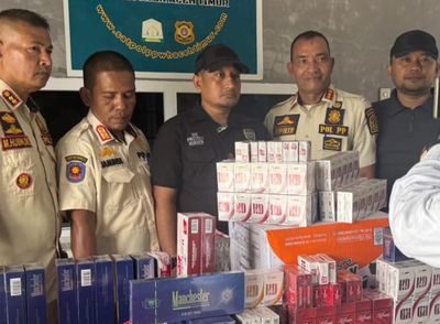 Bea Cukai Langsa Gempur Rokok Ilegal, 14 Ribu Batang Tanpa Cukai Disita!