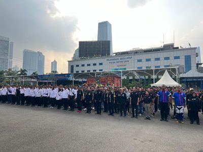 5 Ribu Anggota Ormas Banjiri Polda Metro Pagi Ini, Ikuti Apel Siaga Kamtibmas