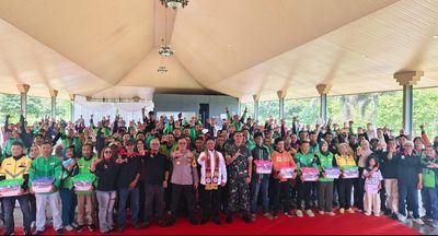 Kapolda Lampung Sebut Ojol Miliki Peran Dalam Menunjang Perekonomian
