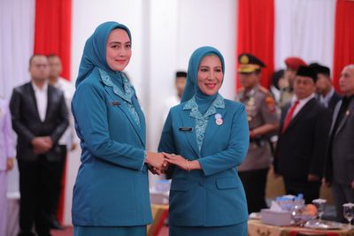 Ketua TP PKK Babel Noni Hidayat Arsani Ajak Ketua TP PKK Kota Pangkalpinang Perkuat Kolaborasi