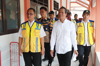 Dirjen Prasarana Strategis Tinjau Proyek Penting di Kebumen