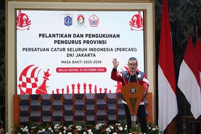 Resmi Dilantik Jadi Ketum Percasi DKI, Kenneth Targetkan Tambah Juara Catur
