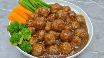 Resep Bola-bola Daging Bumbu Bistik, Cocok untuk Menu Keluarga