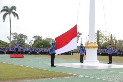 Laksanakan Upacara Rutin, Gubernur Hidayat Arsani: Bentuk Upaya Meningkatkan Pelayanan kepada Masyarakat