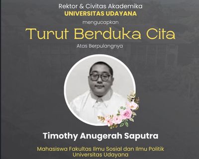 UNUD Respon Sikap Nir-Empati Usai Tewasnya Mahasiswa dari Lantai 2, Janji Bakal Tindak Tegas