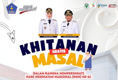 Pemkot Kendari Gelar Khitanan Massal Gratis Sambut Hari Kesehatan Nasional ke-61