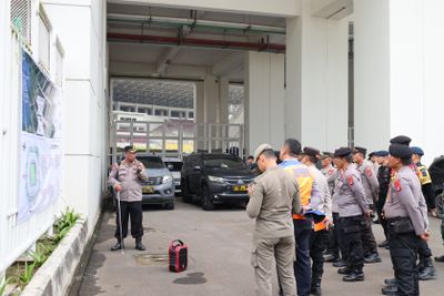 235 Personil Gabungan Di Kerahkan Dalam Laga Adhyaksa FC Banten VS PSMS Medan