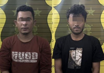 Dua Pria Diciduk Polisi Usai Curi Tiang Lampu Jalan di Sabang