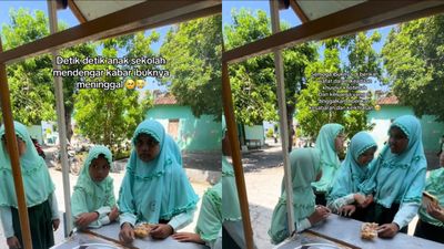 Sedih! Siswi Ini Dengar Kabar Ibunya Meninggal Lewat Toa Masjid