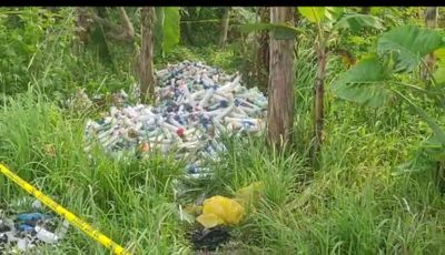 Limbah B3 Sisa Medis Ditemukan Warga Komplek Graha Walantakan Kota Serang Di Buang Sembarangan