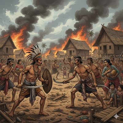 Sejarah Kelam Sampit: Konflik Berdarah antara Suku Dayak dan Madura