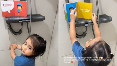 Ibu Panik Cari Anak, Ternyata Lagi Belajar Wudu Sendiri di Kamar Mandi