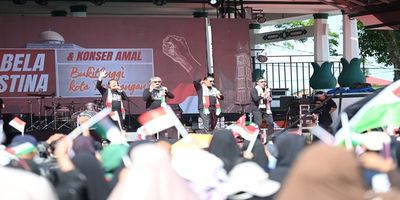 Disambut Meriah: Aksi Konser Amal Palestina Digelar di Kota Bukittinggi, Suarakan Dukungan Nyata