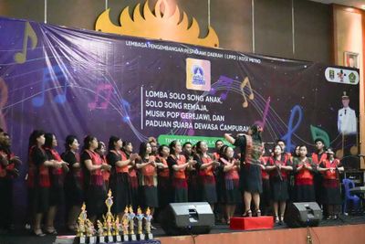 Festival Musik dan Lagu Gerejawi di Metro, Wujud Nyata Perkuat Nilai Budaya Religius dan Toleransi