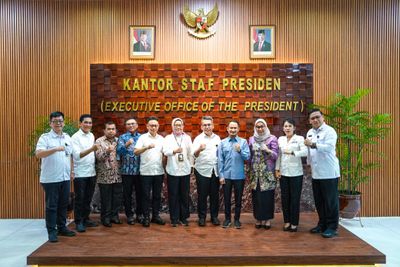 Ada Apa Wawali Bontang Agus Haris Tiba-Tiba Sambangi Kantor Staf Kepresidenan? Ternyata Ini Misi Rahasianya!