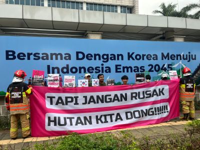 Hentikan Deforestasi Indonesia akibat Ekspor Pelet Kayu !