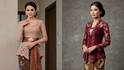 6 Warna Kebaya yang Bikin Kulit Sawo Matang Terlihat Lebih Cerah