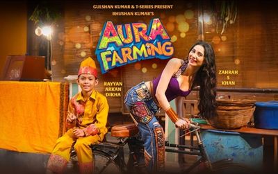 Rayyan Dikha Tampil di Lagu Aura Farming Kolaborasi Bareng T-Series India Zahrah S Kan