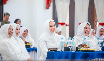Pererat Tali Ukhuwah, Dharma Wanita Medan Gelar Pengajian Rutin Penuh Kehangatan