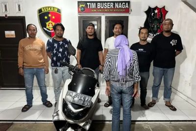Curi Motor Orangtua untuk Beli Sabu, IRT di Pangkalpinang Ditangkap Polisi