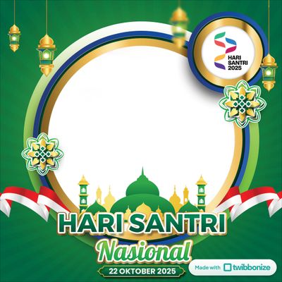 4 Link Twibbon Keren untuk Rayakan Hari Santri Nasional 2025!