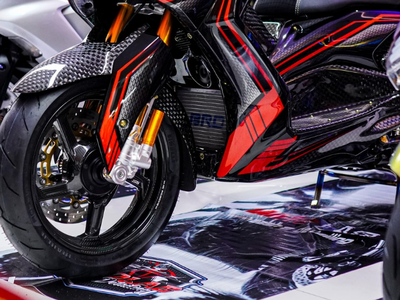 Modifikasi Xmax Sultan, Velg Seharga Nmax Turbo