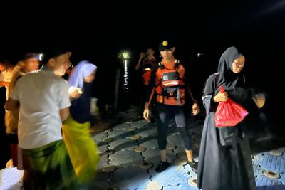 Mesin Kapal Kempang Rusak di Tengah Perairan, 90 Santri Tujuan Selat Panjang Berhasil Diselamatkan