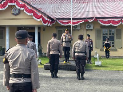 Launching Pamapta, Kapolres Buru Selatan: Dorong Profesionalisme dan Kesiapsiagaan Personil di Era Moderen