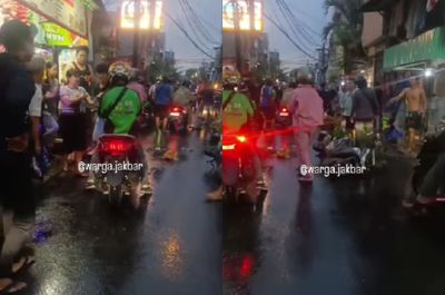 Viral, Begal Bersenpi Diamuk Massa di Jakarta Barat hingga Kritis