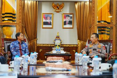 Menhut Temui Kapolri, Bahas Penanggulangan Kebakaran Hutan di Indonesia
