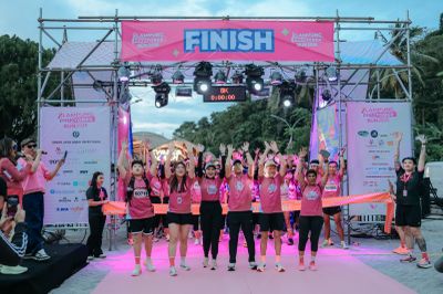 Pinktober Run 2025 di Lampung, Olahraga Sekaligus Kampanyekan Pencegahan Kanker Payudara