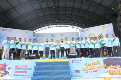 Gubernur Hidayat Lepas Ribuan Peserta Jalan Sehat Hari Listrik Nasional, PLN Babel Hadirkan Pesta Rakyat Meriah