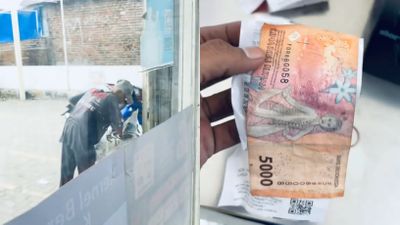 Momen Mengharukan Bapak Jujur Kembalikan Uang yang Ditemukan di Tong Sampah