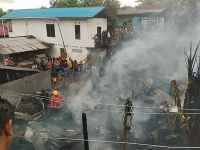 Si Jago Merah Mengamuk di Baru Ilir Balikpapan Barat, Enam Rumah Hangus!